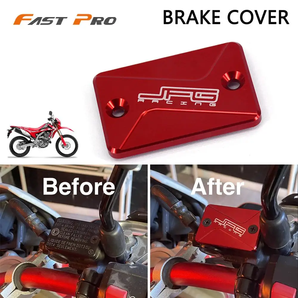 Front Brake Reservoir Fluid Cover Cap For HONDA XR50 XR100 CRM50 SL230 XR230 CRM250R CRF250L XR250 TRX450R TRX450ER CRF250M