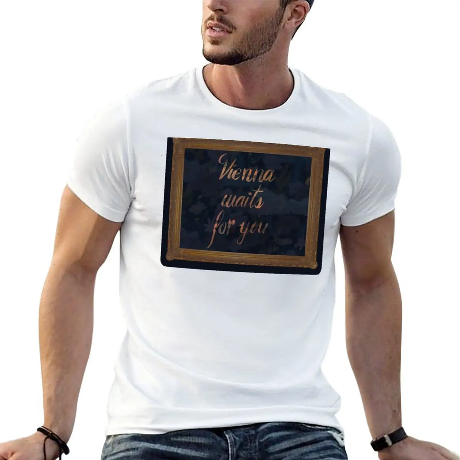 Vienna Waits For You T-Shirt vintage anime shirt vintage graphic tee mens graphic t-shirts