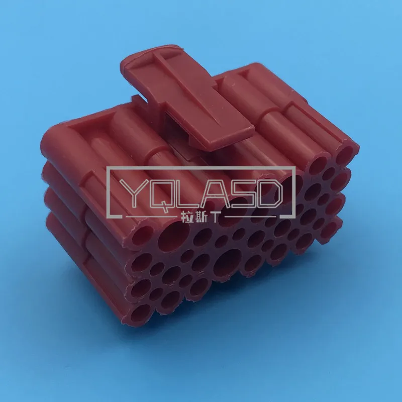 

1 Set 28 Way 926673-1 Red Car Composite Plug AC Assembly High Quality Auto Wiring Unsealed Connector