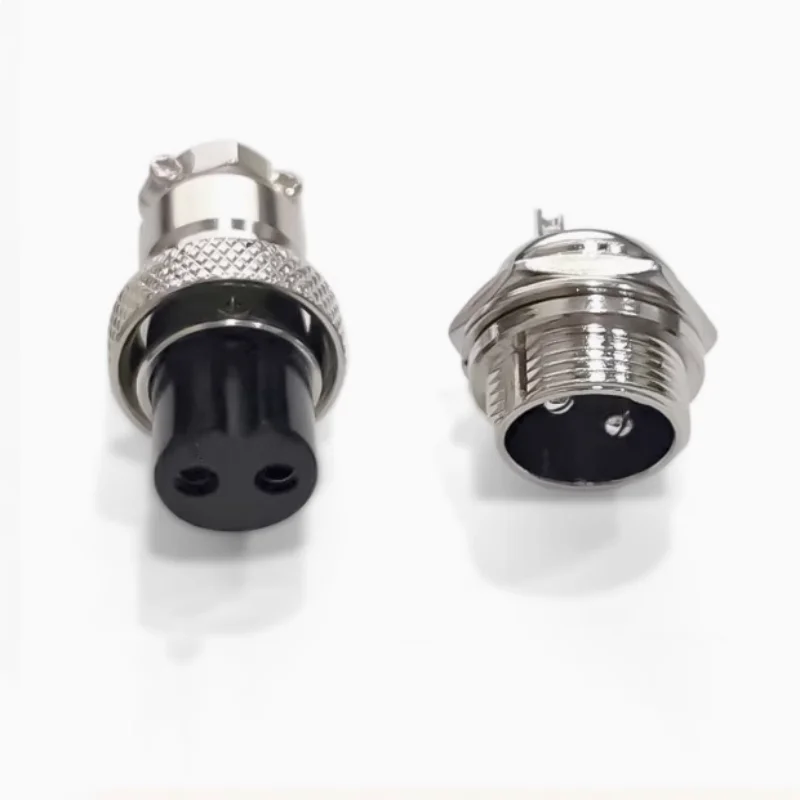 1 set  GX16 2P/3/4/5/6/7/8/9/10 Pin Male & Female 16mm Circular Aviation Socket Plugs Wire Panel Connector GX-16 Aviation Plug