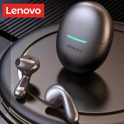 Lenovo Earphones Wireless Bluetooth Business Headset Noise Reduction Sport Earbuds Low Latency Gaming Headphones  Long Endurance