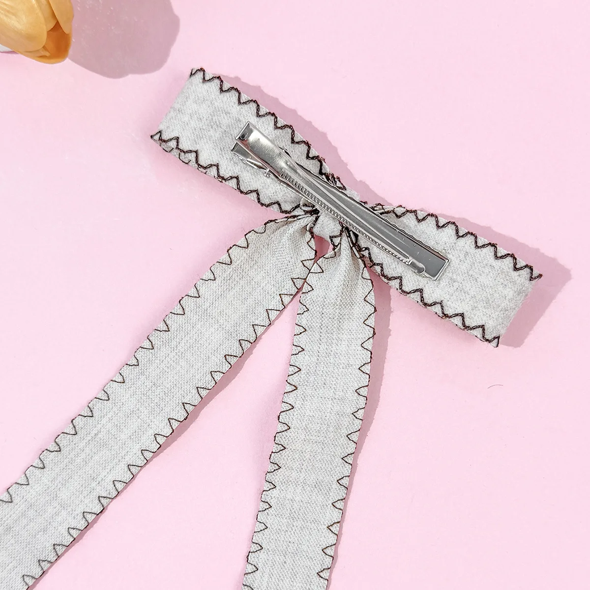 24 قطعة بلون هدب القوس مقاطع الشعر شرابة طويلة دبابيس الشعر للنساء والفتيات الزفاف الجانب مقاطع Hairgrip السائبة حزمة