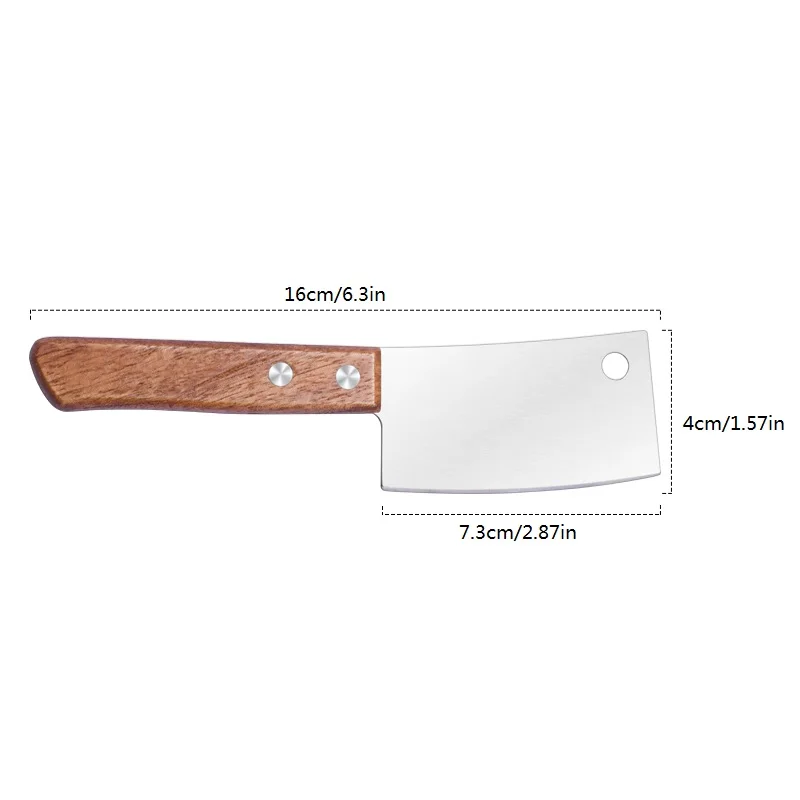 Mini kitchen multifunctional meat slicing knife, small vegetable knifewomen special knife,household sharp stainless steel knife