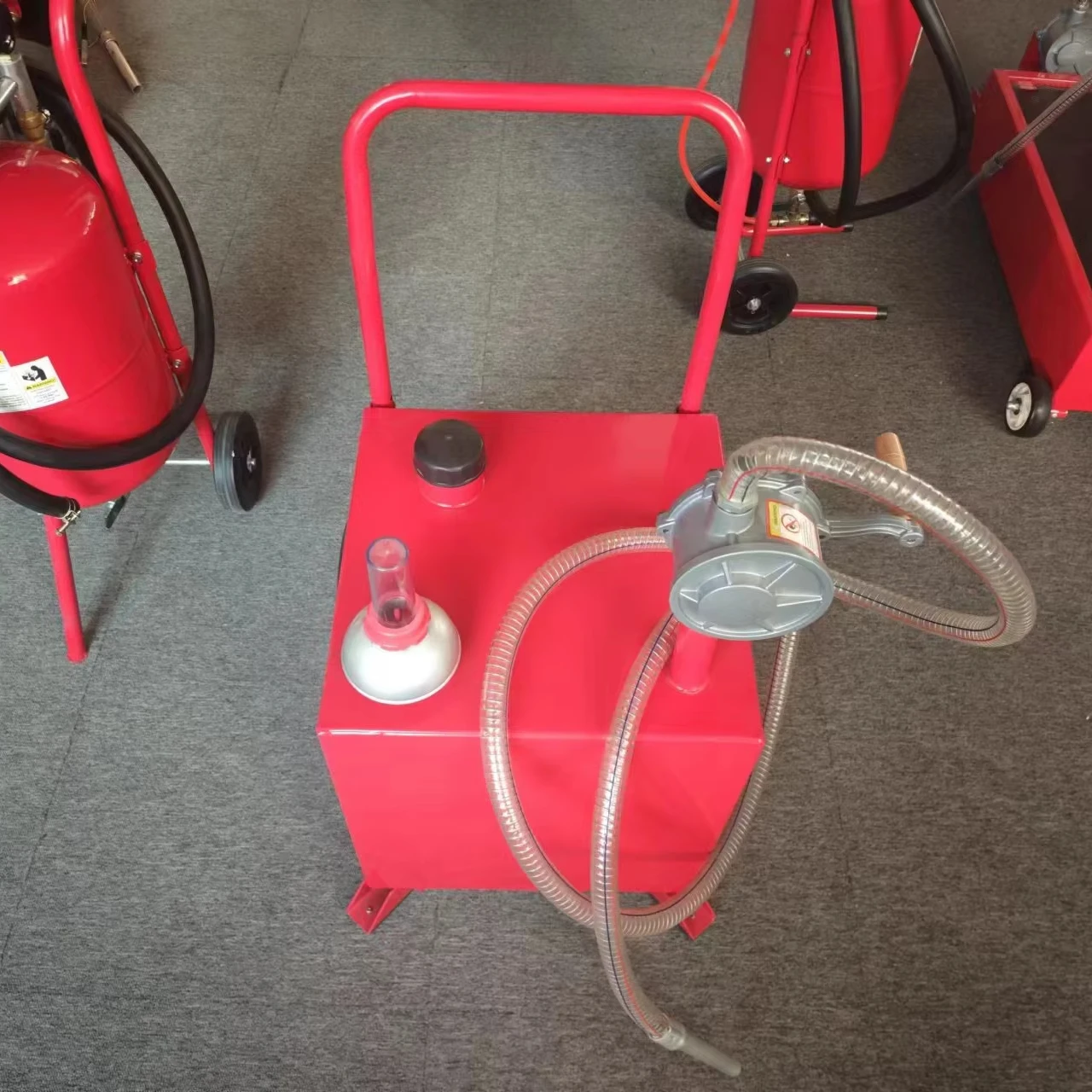 رائجة البيع JGC15 15 جالون مضخة يدوية 37*37*40 سنتيمتر خزان الوقود خزان الديزل خزان للمرآب لمتجر الإصلاح #1