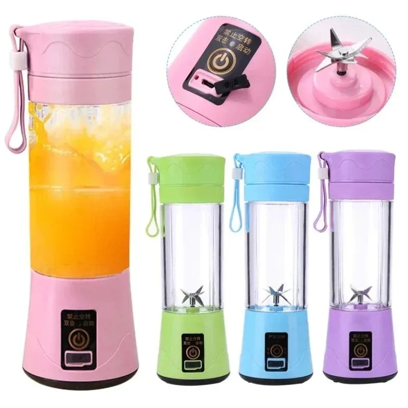 

Portable Fruit Juice Blenders Personal Electric Mini Bottle Home USB Juicer Cup Machine For Summer Kitchen Office Camping