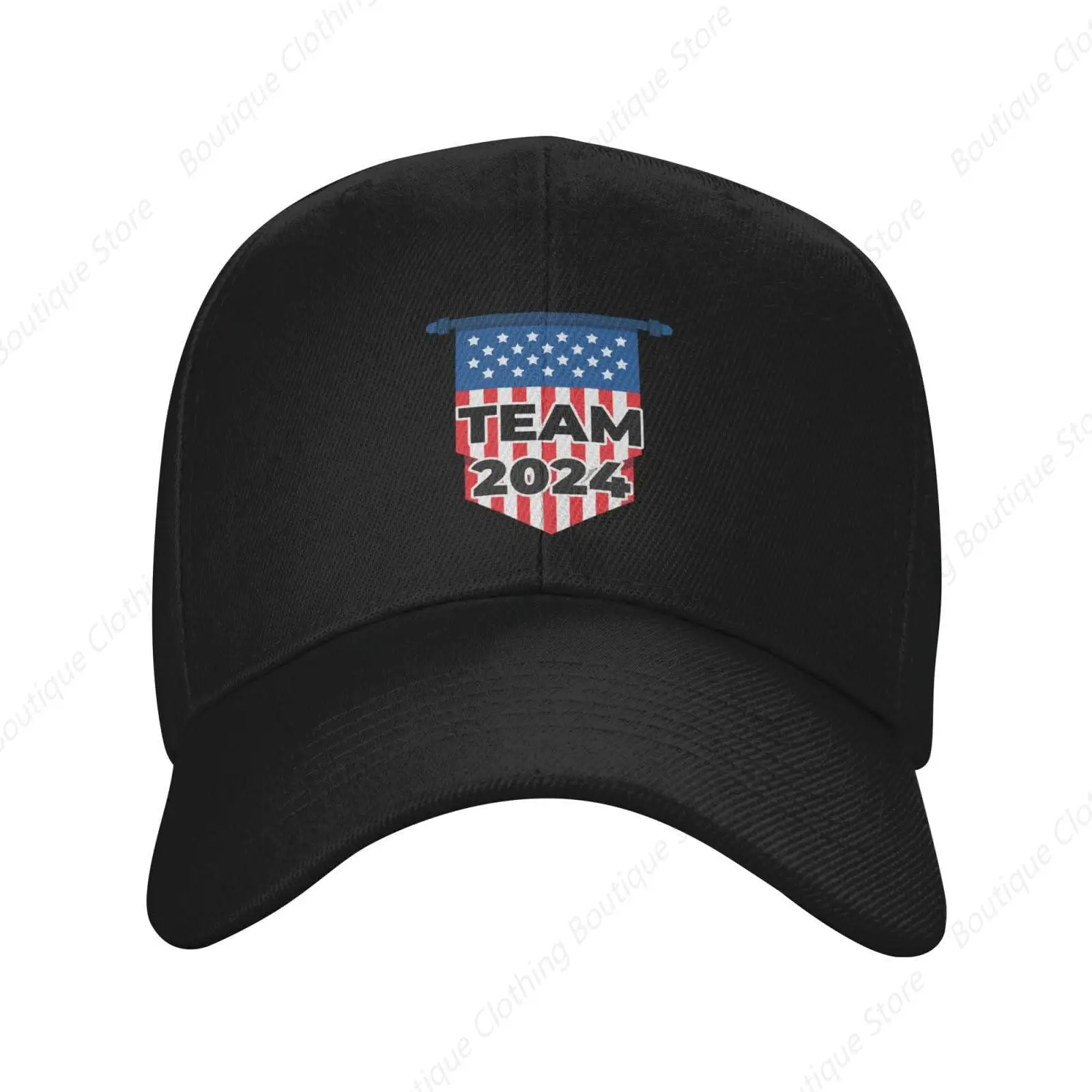 

Team 2024 Team Cap July 26 Paris Sports Day Hats Summer Independence Day Hat Paris Vacation Baseball Caps Black