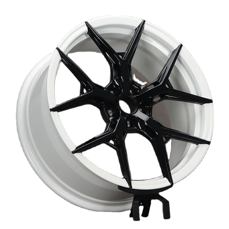 18-22 Inch 5x112 5x120 5x130 White Black Monoblock Forged Alloy Car Wheel Rims for Raptor F150 Hummer   Sequoia