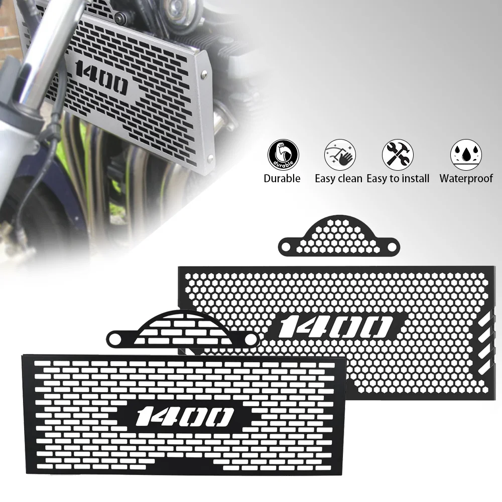 

Accessories Radiator Grille Guard Cover Protection Motorcycle For SUZUKI GSX1400 GSX 1400 gsx-1400 2007 2006 2005 2004 2003 2002