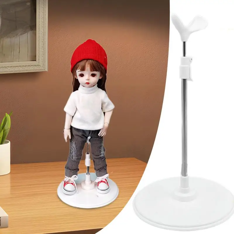 Adjustable Doll Stand Doll Display Stand Support Adjustable Doll Stand For Action Figures Non-slip Sturdy Display Mount Mini