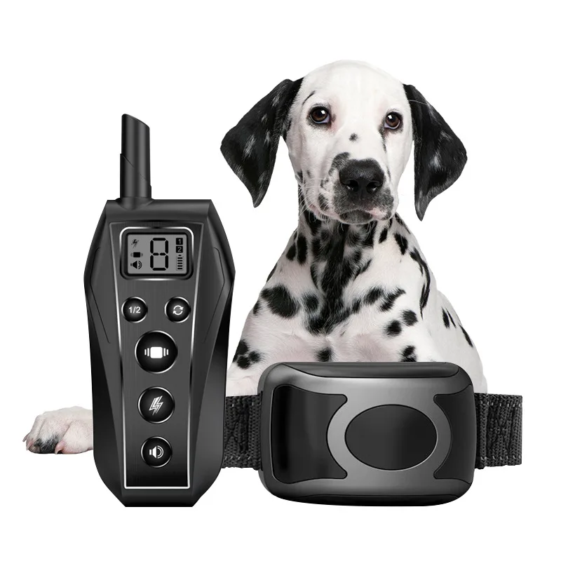 Vibration Trainer Dog Collar Dog Training Waterproof Barking Stopper Pet Supplies Remote Control Dog Trainer