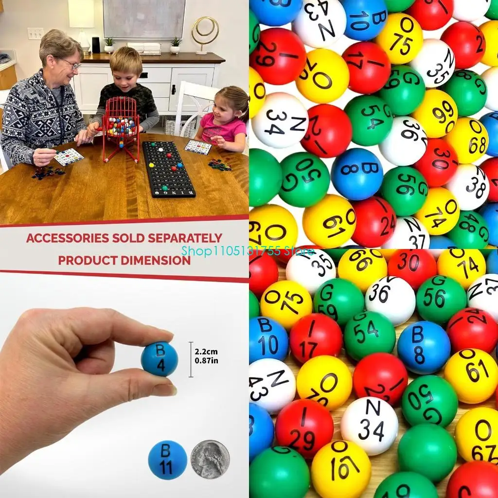 

K0EF Лотерея Бинго Игра Shake Lucky Ball Lucky Lottery Toy Number Picking Machine