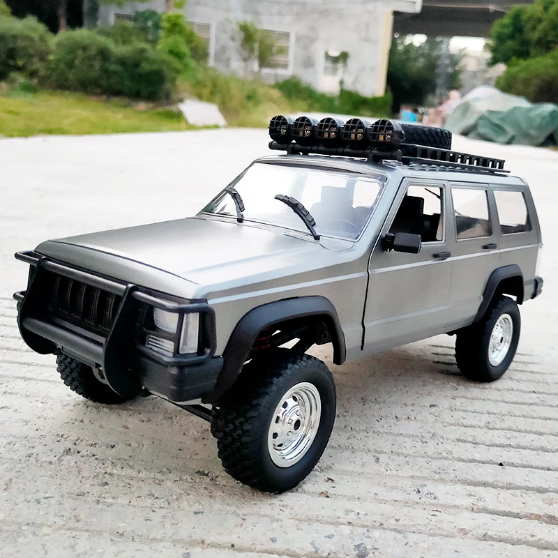 Simulação Escalada Off-Road Modelo do veículo, carro de controle remoto elétrico, brinquedos infantis, MN-78 RC Car, 1/12 4WD