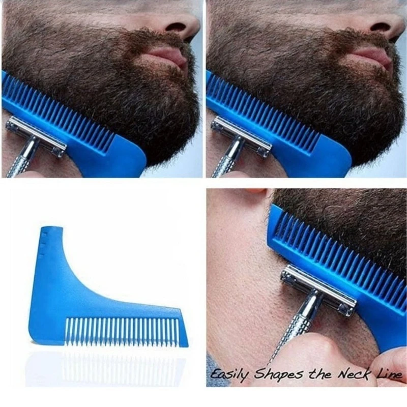 Hairline Enhancement Card for Barbers with Measurement Indicator Beard Line Up Shaping Tool Shaping Styling Edging Shape Up Tool