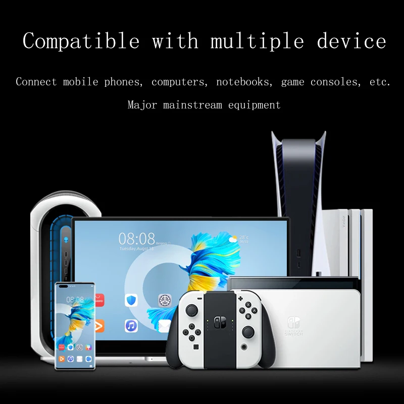 Monitor portatile Touchscreen FHD da 14 pollici 1080p 1920*1080 con USB HDMI di tipo C compatibile per espandere il gioco portatile per PC Mobile