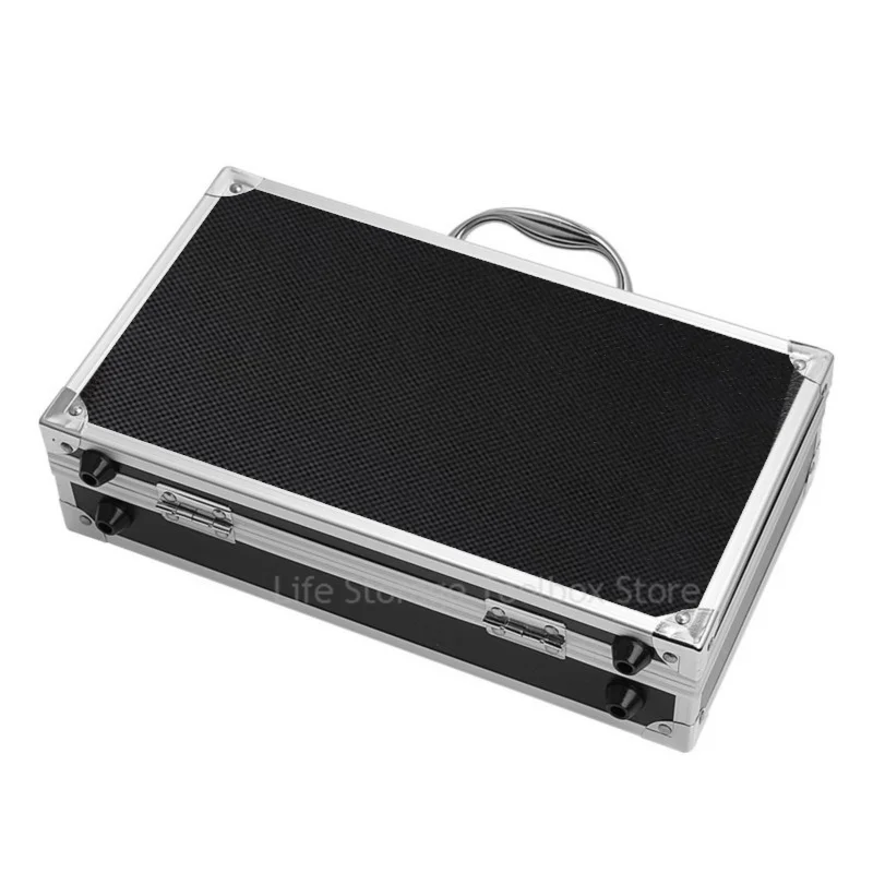 Portable Aluminum Case Toolbox Safety Equipment Hard Case Tool Box Hardware Storage Case Impact Resistant Tool Case With Foam