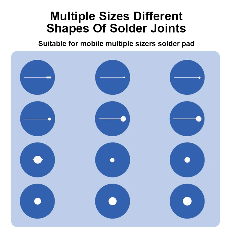B&R iC-08A Dot Repairing Solder Lug for Cell Phone Main Board Maintenance Quickly Welding Plates BGA Chip Rework Repair Plate