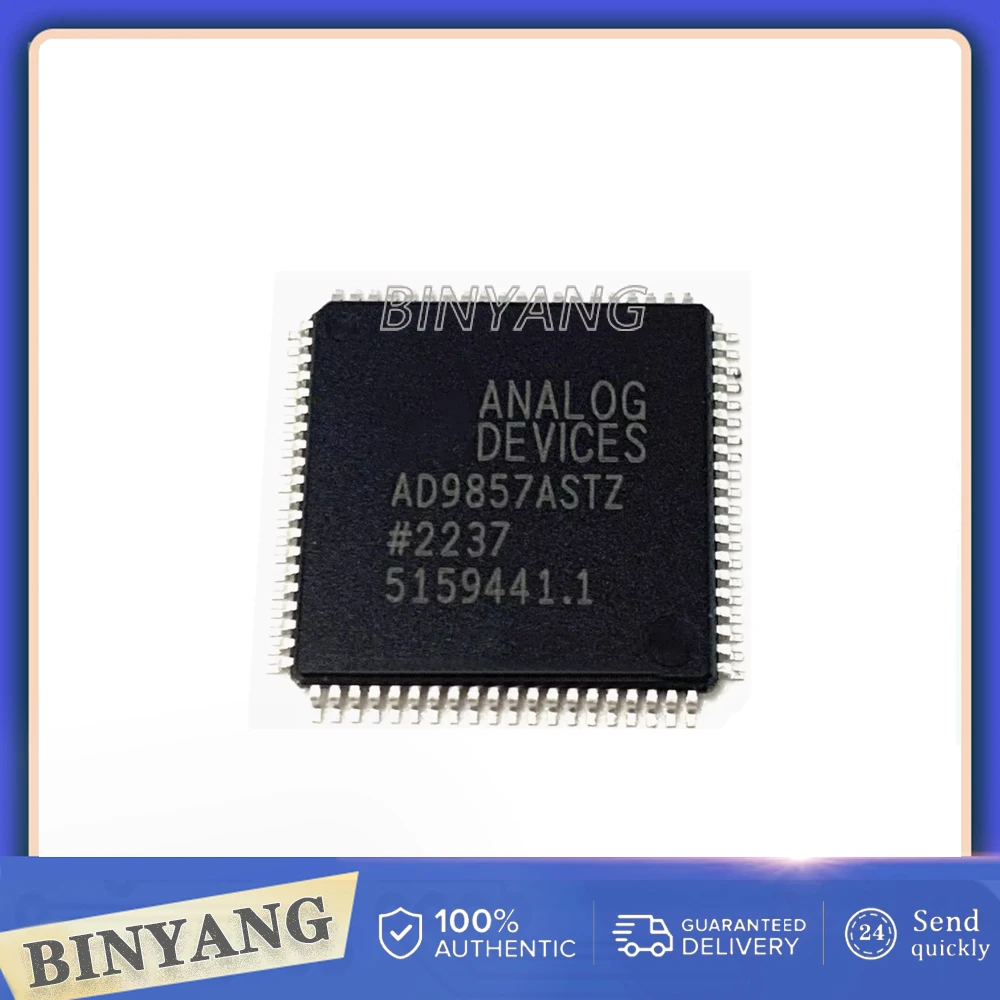 5pcs/lot AD9857ASTZ New In Stock QFP80 Encapsulation