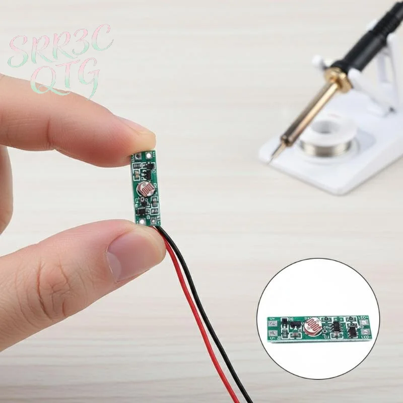 Bestseller 8mm Mini-Lichtsensor-Schalter Automatischer Lichtschalter Sensor Fotozelle Straßenbeleuchtungsschalter DC 3V 3,7V 5V 12V 24V