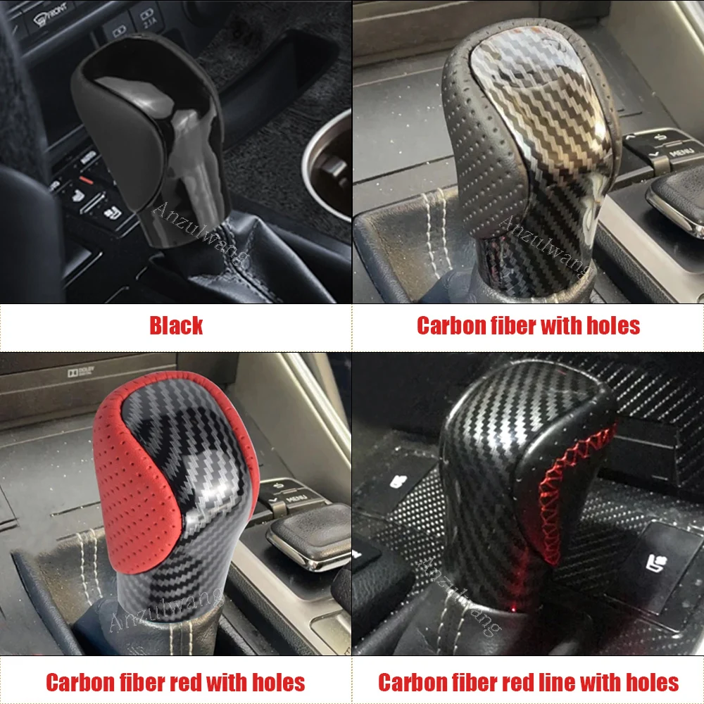 New Car Accsesories Gear Shift Knob for Lexus ES GS-450H GX IS-300 NX-300H RC-300 RX-350 2015-2021 PU Leather Shifter Handball