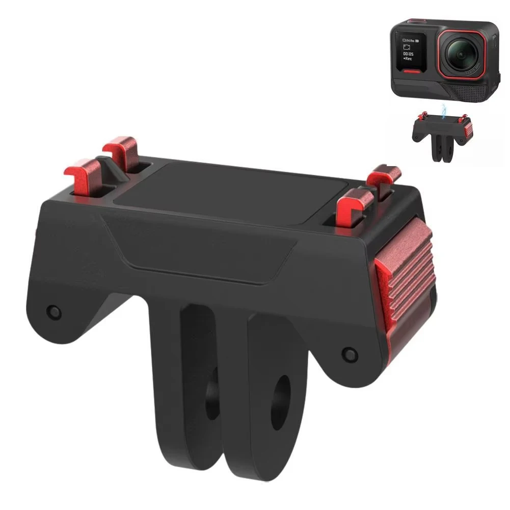 

Magnetic Quick Release Adapter Mount Camera Stand Adapter with 1/4 Inches Screw for GoPro Insta360 SJCAM Xiaomi Yi