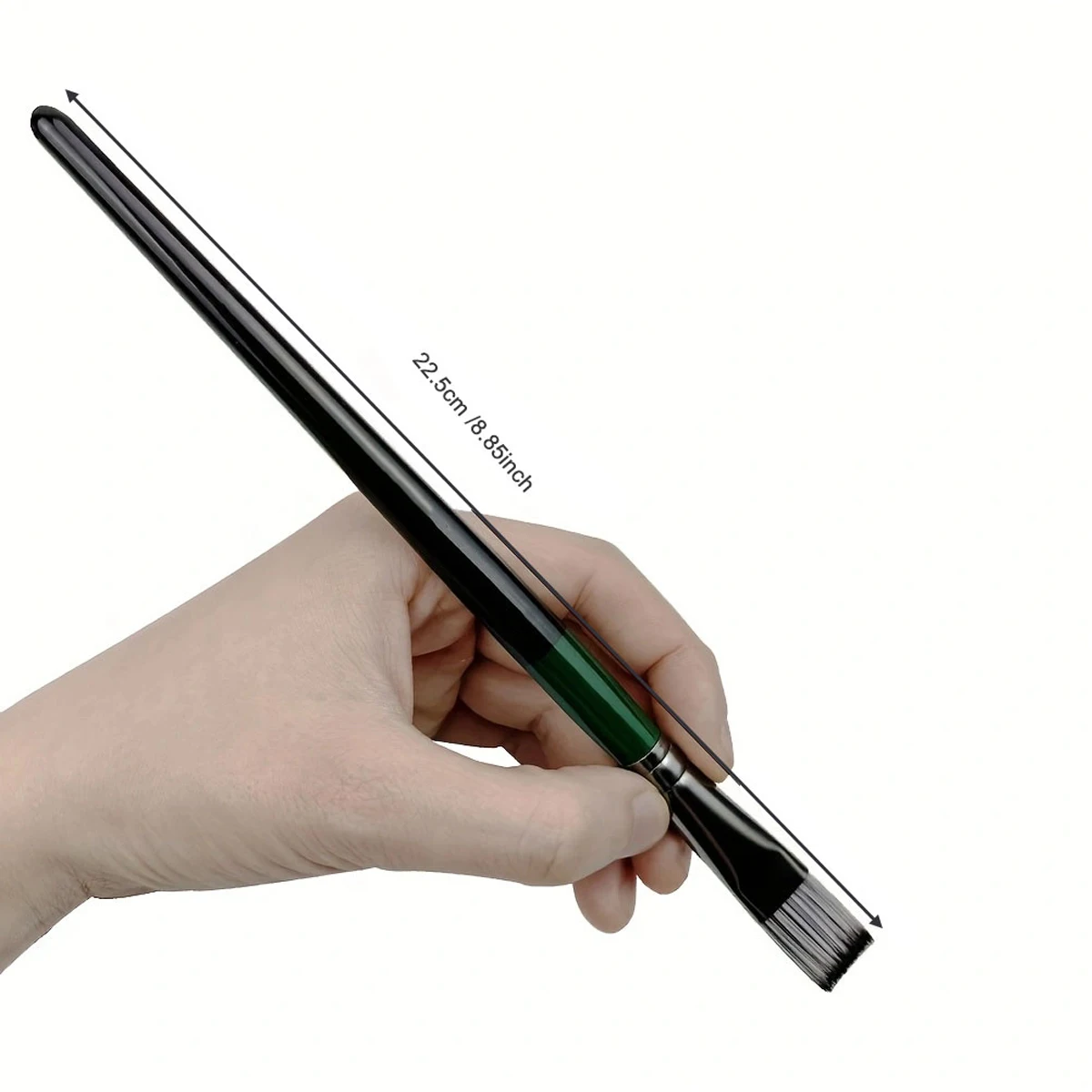 25pcs High-Quality Professional Artist Paint Brush Set - Various Shapes Including Round, Filbert, Flat & Angular for Oil, Acry