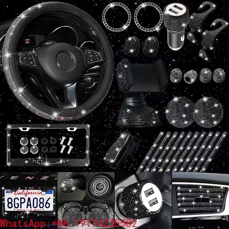 

New Product Customization Subaru Steering Wheel Cover Diamond-Set Steering Wheel Cover