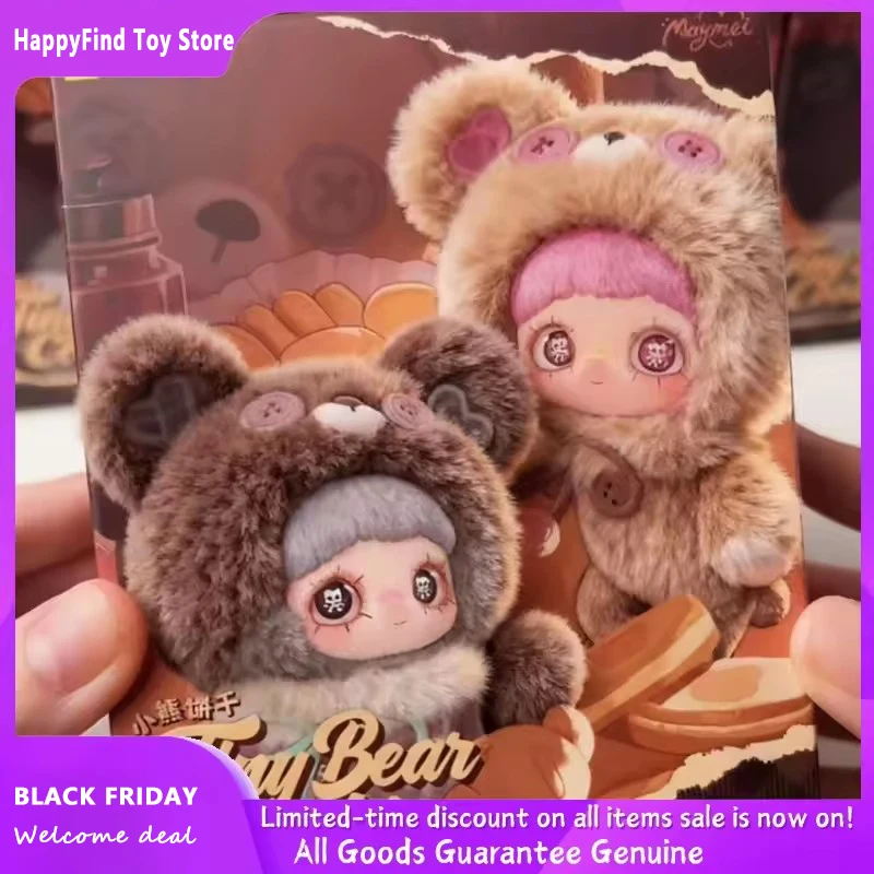 

В наличии Maymei Tiny Bear Cookie Series слепая коробка виниловая плюшевая аниме кукла сумка-сюрприз загадочная коробка кулон игрушка брелок