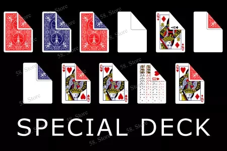 

Bicycle Special Deck - MagicaPlanet Magic tricks ( 58 Store Download )