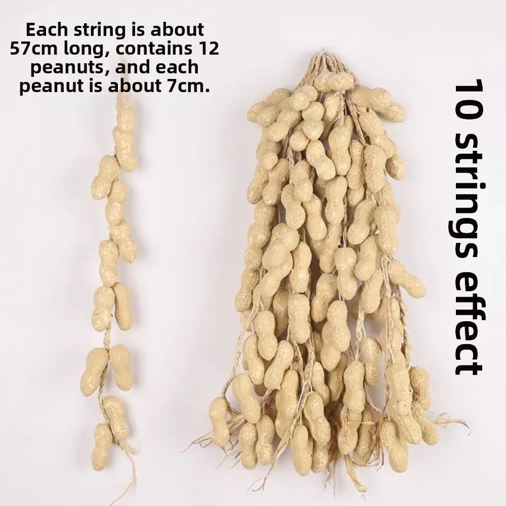 Muur Decor Rode Peper Nep Chili Peper String Hanger Kunstmatige Groenten Simulatie Voedsel Fotografie Rekwisieten Nep Groenten
