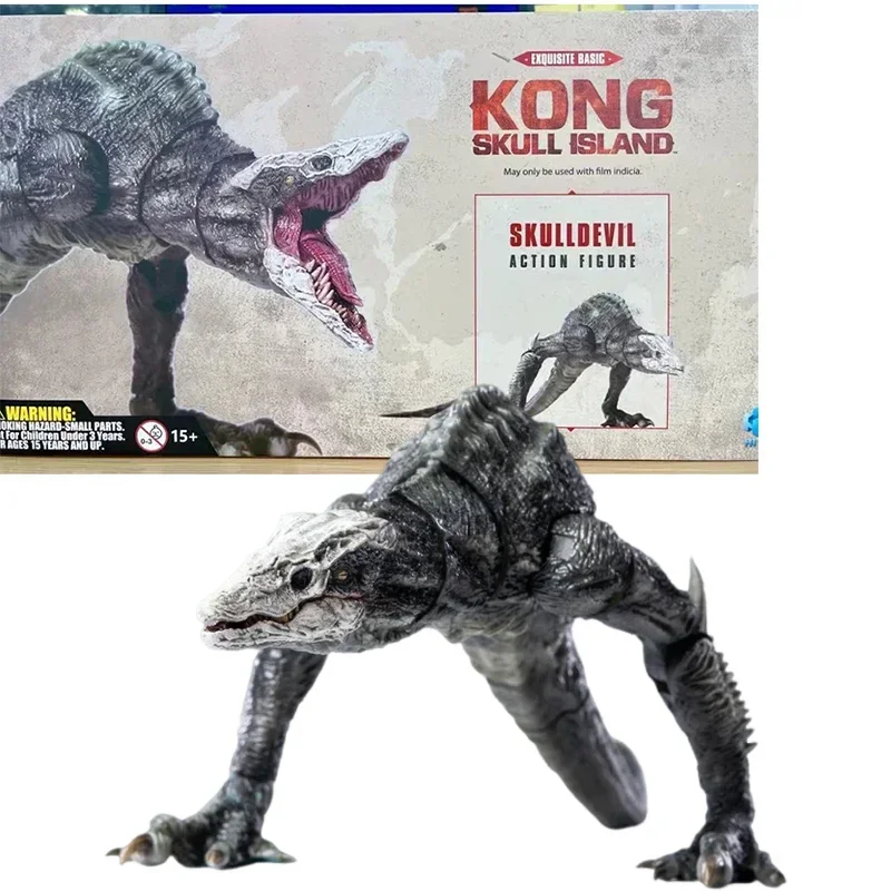 

Original Kong Skull Island Figure Hiya Skullcrawler Figure Skull Island Figure Pvc Model Dolls 15cm Ornament Birthday Toys Gifts