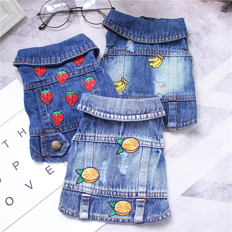 Ropa para mascotas, disfraz de perro vaquero, chaleco vaquero de verano, camisa de Margarita, chaqueta vaquera, ropa para cachorros para Chihuahua Yorkies