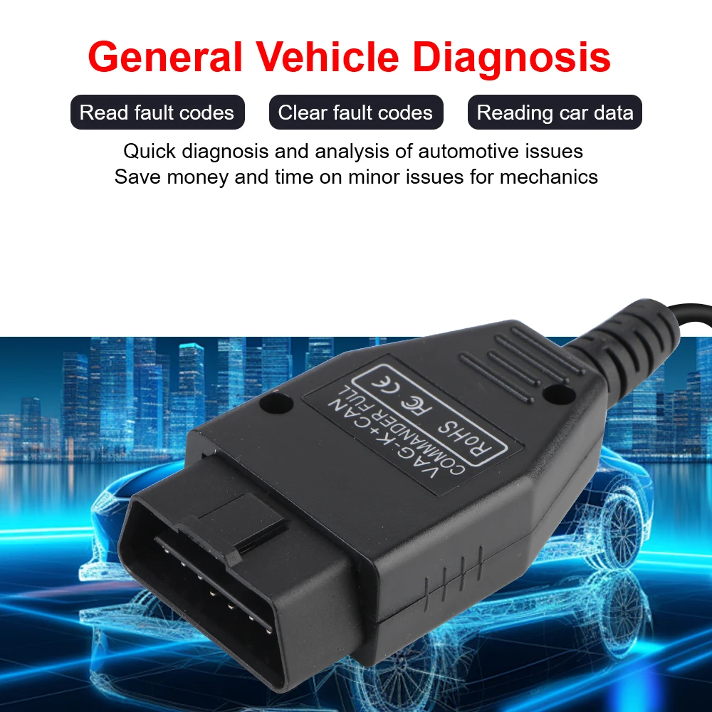 

Автомобильный считыватель кодов OBD2 для VW AUDI Commander 1.4 VAG K + CAN OBDII сканер с FT232RL PIC18F25K80 OBD 2 диагностические инструменты тестер