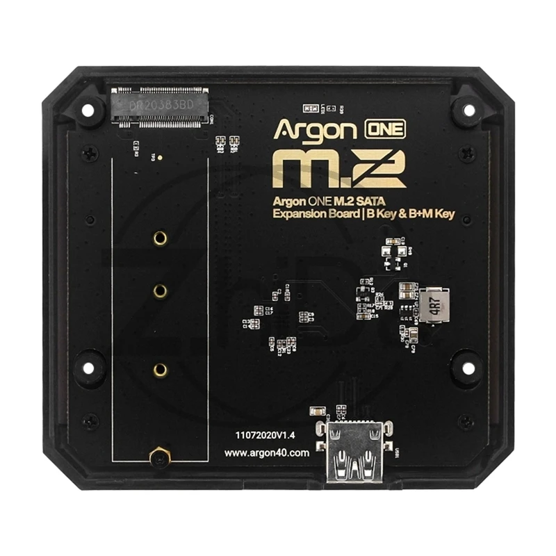 Адаптер USB 3.0 к M.2 SATA SSD — плата расширения M.2 для корпуса Raspberry Pi 4 B/Argon ONE V2