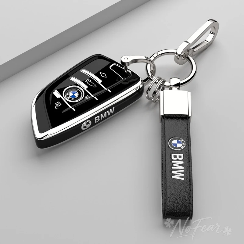 

Car Smart Remote Key Case Cover For BMW 530i 550i 320i 1 2 3 4 5 Series 118i 225i M240i F20 F21 F30 F31 F25 F01 F0 Car stickers