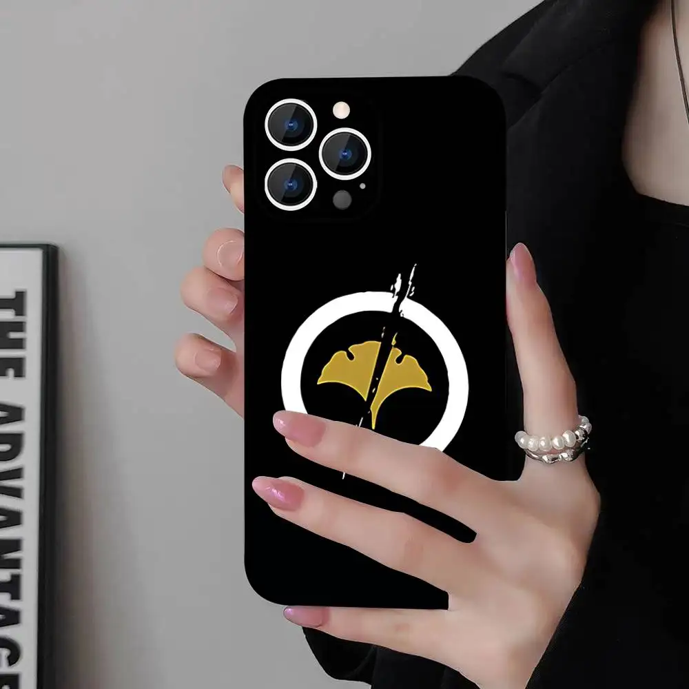 G-Ghost Of Yotei Phone Case For iPhone 17,16,15,14,13,12,11,Pro,Max,Plus,E,Air,Mini Protective Black Cover