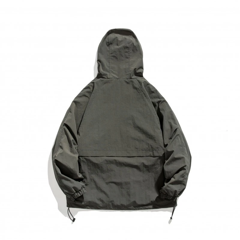 

Оригинальный дизайн рабочей одежды Jaet с капюшоном Универсальная верхняя одежда на подкладке на весну и осень Retro Sle ex Jaet