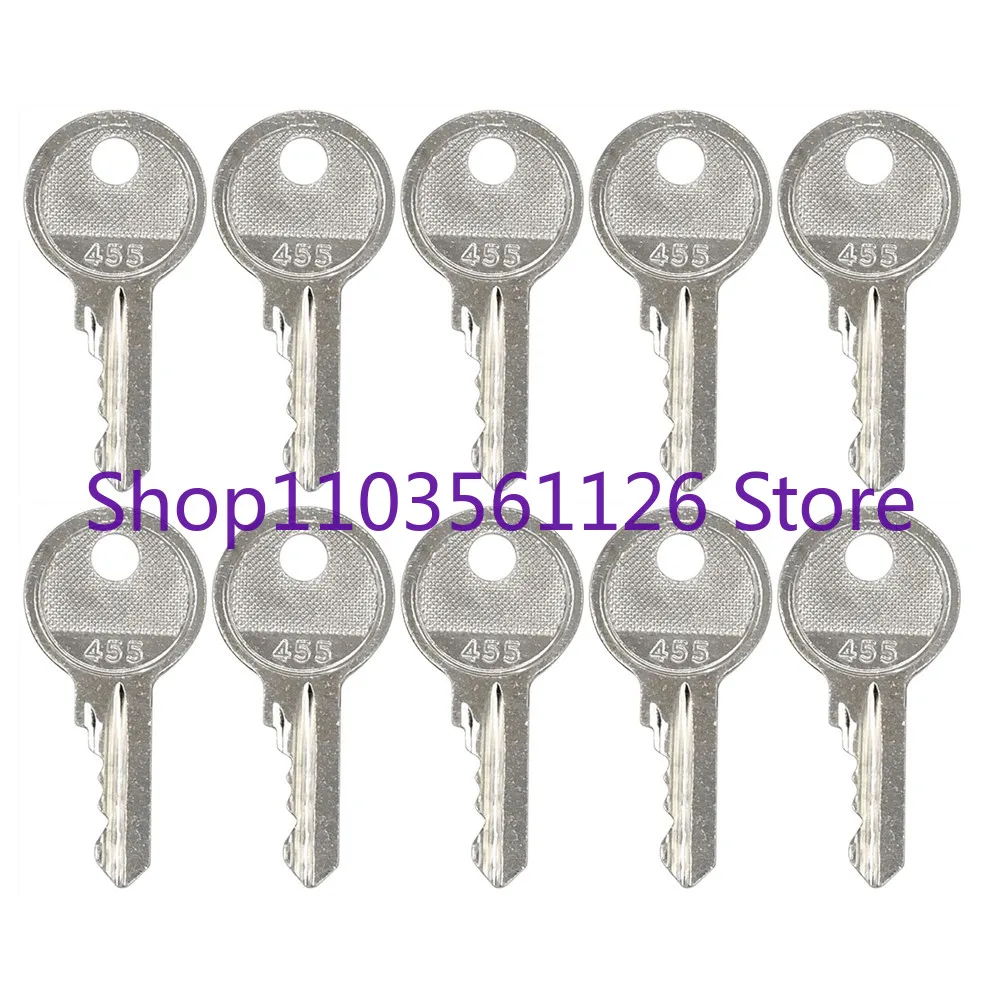 10pcs Ignition Keys 455 key 104466 for Skyjack Genie JLG Snorkel Parts