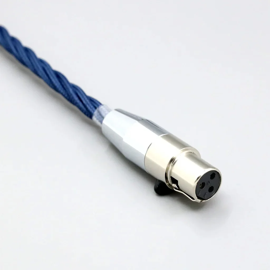 99% الفضة النقية OCC الجرافين سبائك كامل الأكمام سماعة كابل ل AKG Q701 K702 K271 K272 K240 K141 K712 K181 K267 LN008574