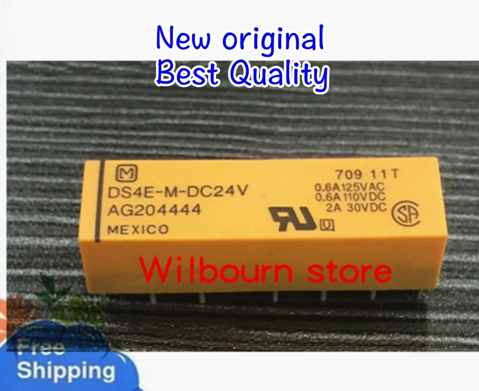 10PCS/LOT 100% NEW DS4E-M-DC24V Relay