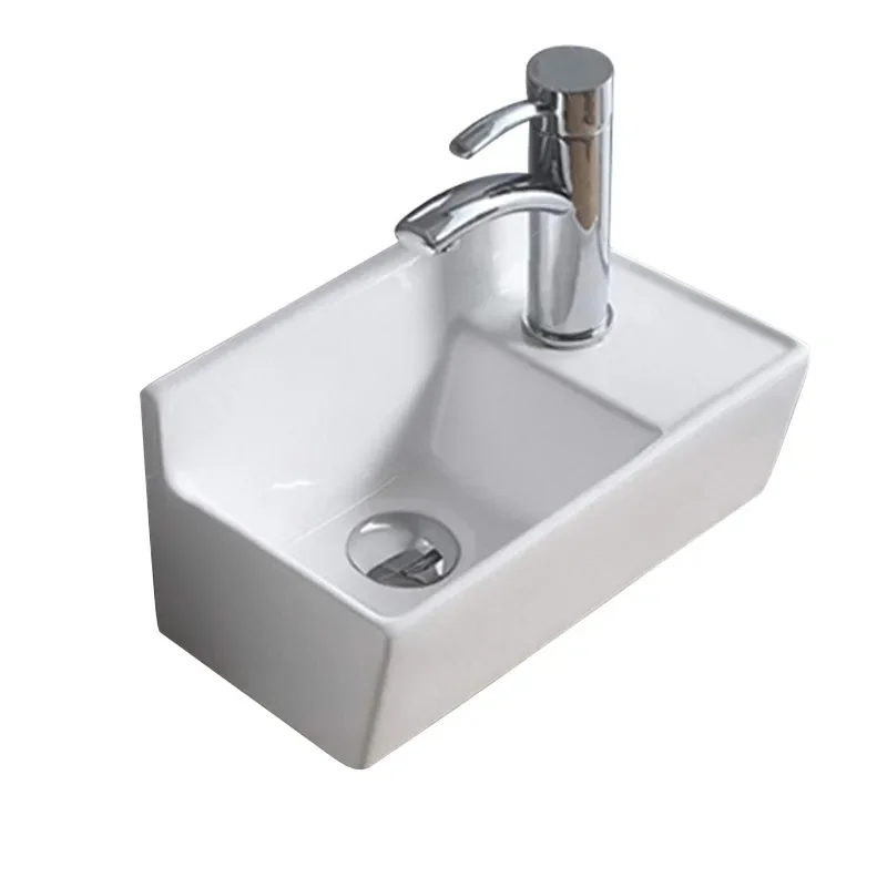 

Mini Wash Basin Wall-Mounted Washbasin Small Apartment Balcony Pool Small Wall Hanging Wash Basin Narrow Small Width 20cm