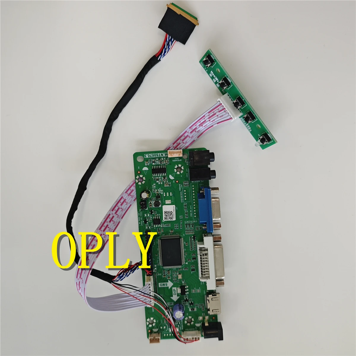 

Kit for N089L6 N089L6-L02 N089L6-L01 8.9" 40pin M.NT68676 Controller Board Display HDMI-compatible VGA DVI LED LCD 1024x600