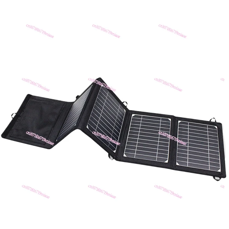 Monocrystalline Silicon Solar Panel Mobile Outdoor Portable Module-Photovoltaic Folding USB Charger 5v9v12