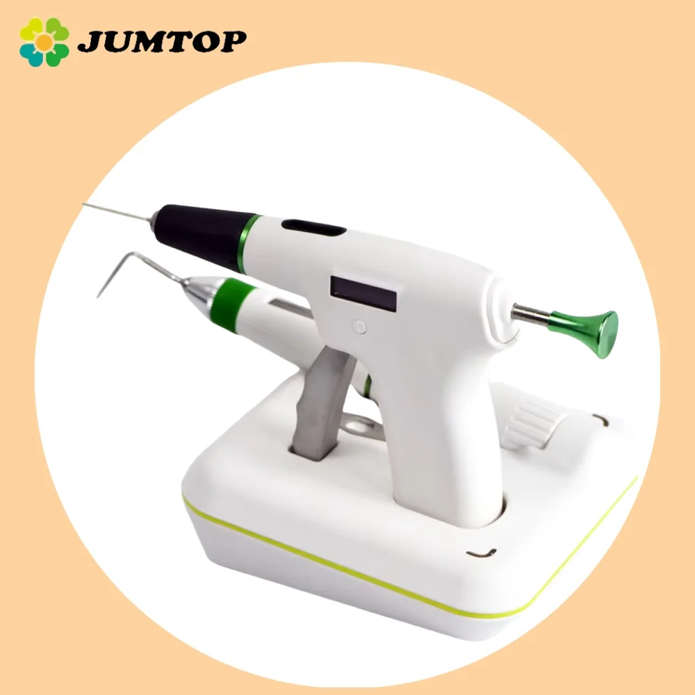 

Cordless Dental Obturation System - Hot Gutta Percha Root Canal Filling Machine with 4pcs Heating Tips - Endo Tool