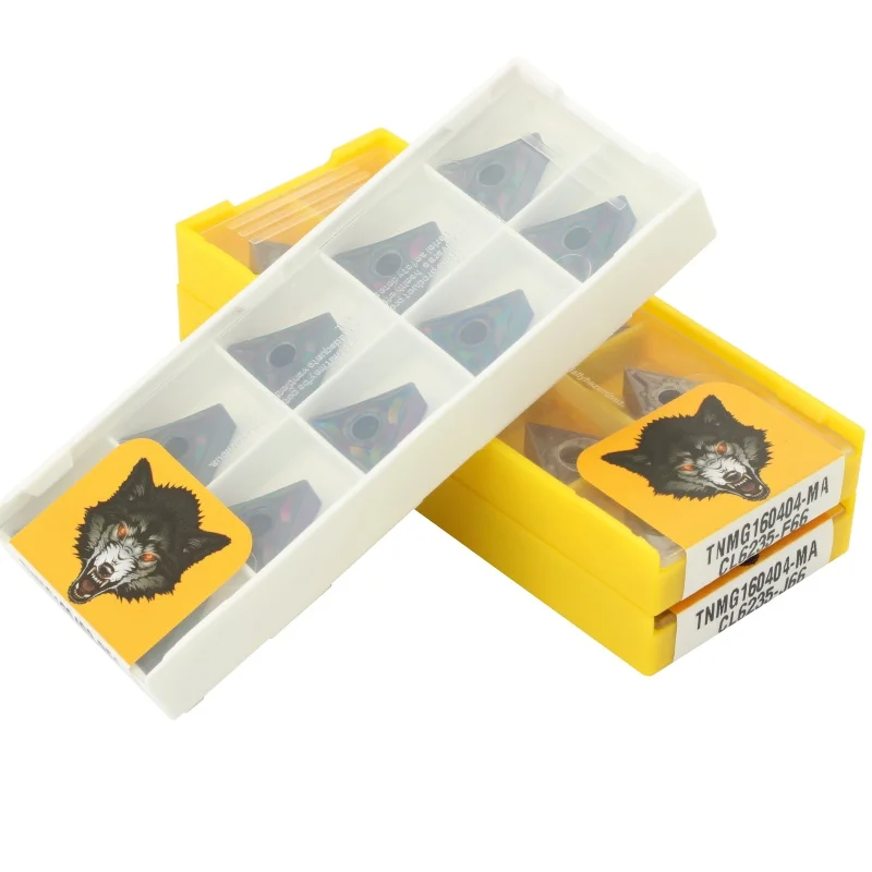 TNMG160404 TNMG160408 TNMG160412 F66 BF1 BF2 BM2 CNC旋盤用旋削刃 超硬切削インサート 耐摩耗性旋削工具