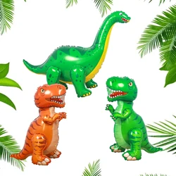 1pc Cute Freestanding 3D Dinosaur Balloon,T-Rex Long Neck Animal Balloon,Birthday Party,Party Favors