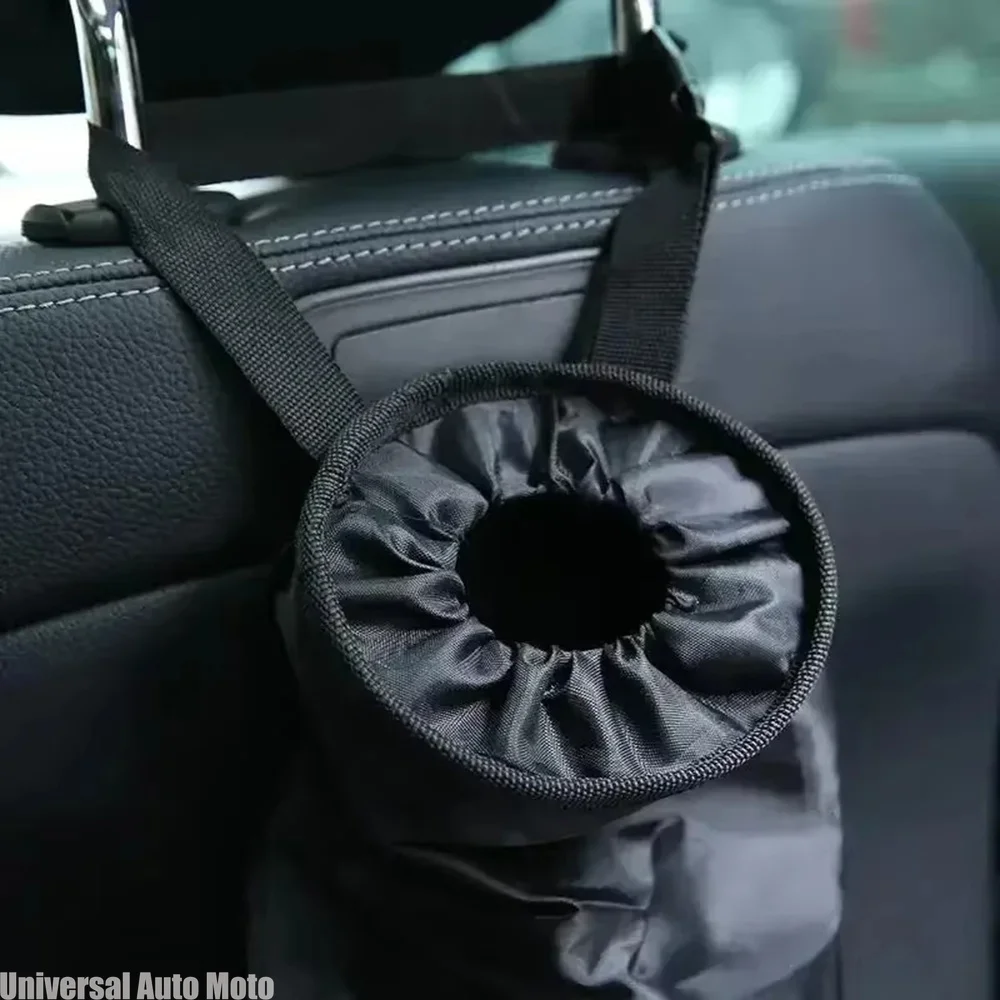 Car Seat Back Trash Holder Hang Litter Bag Garbage Storage Rubbish Container Oxford Cloth Car Waste Bins Cleaning Tools view 5