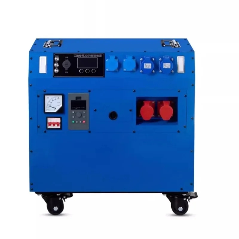 Outdoor mobile power supply 380V large capacity construction site emergency construction portable energy storage battery high