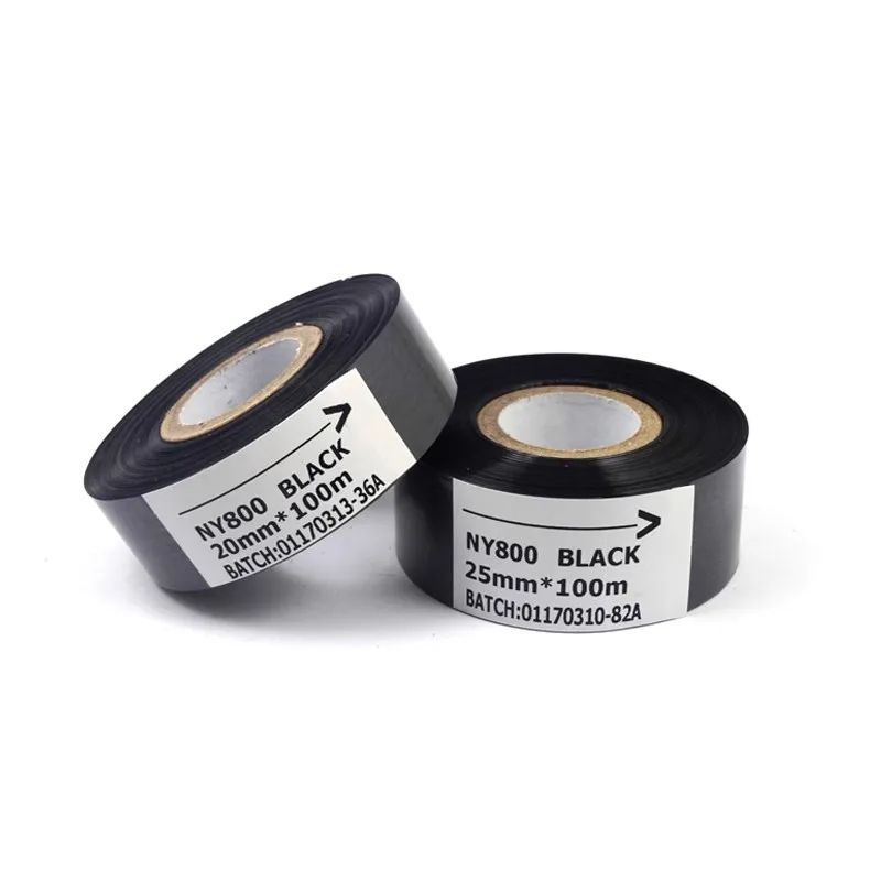 Thermal printer ribbon ink thermal transfer ribbon round black belt Code tape NY800