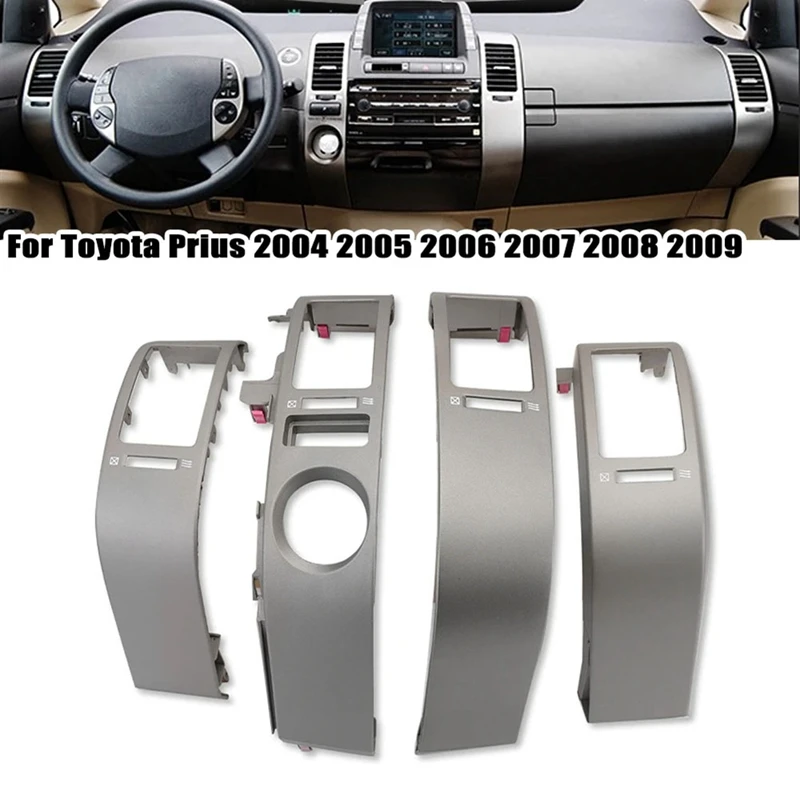 

Передняя фотопанель для Toyota Prius 2004-2009, рамка для выхода кондиционера, 2 шт.