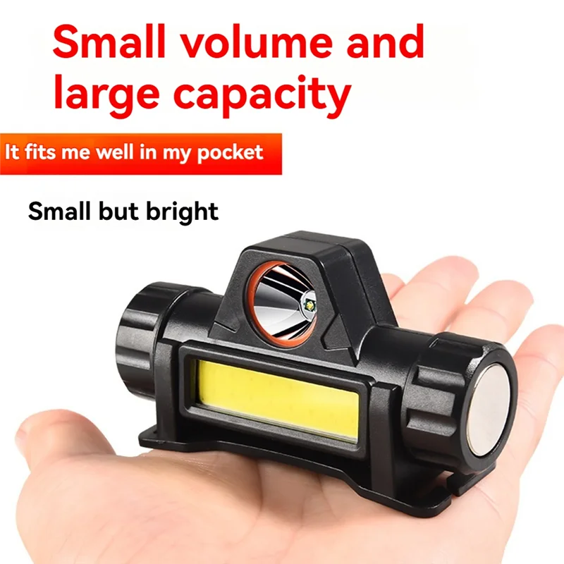 AED4-USB كشافات Led قابلة للشحن السوبر مشرق 18650 المدمج في بطارية المصباح المحمولة رئيس مصباح يدوي فانوس الصيد